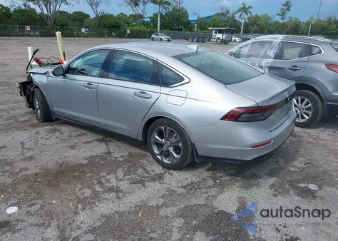 2024 Honda Accord Ex z USA, uszkodzony, nr VIN 1HGCY1F34RA034058